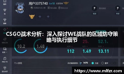 CSGO战术分析：深入探讨WE战队的区域防守策略与执行细节